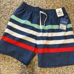 NEW With Tags Chubbies The Me Likey the Stripey 7” Trunks (size L).